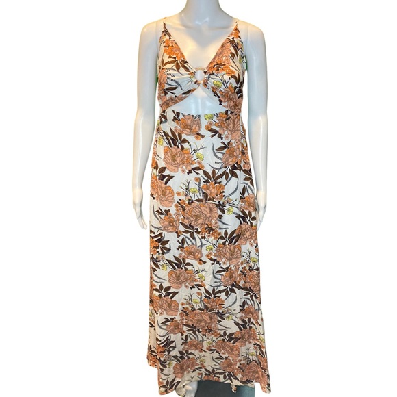 NWT Maaji Cremon Aurora Tropical Floral Long Dress or Cover-up - Sz S - Picture 6 of 15
